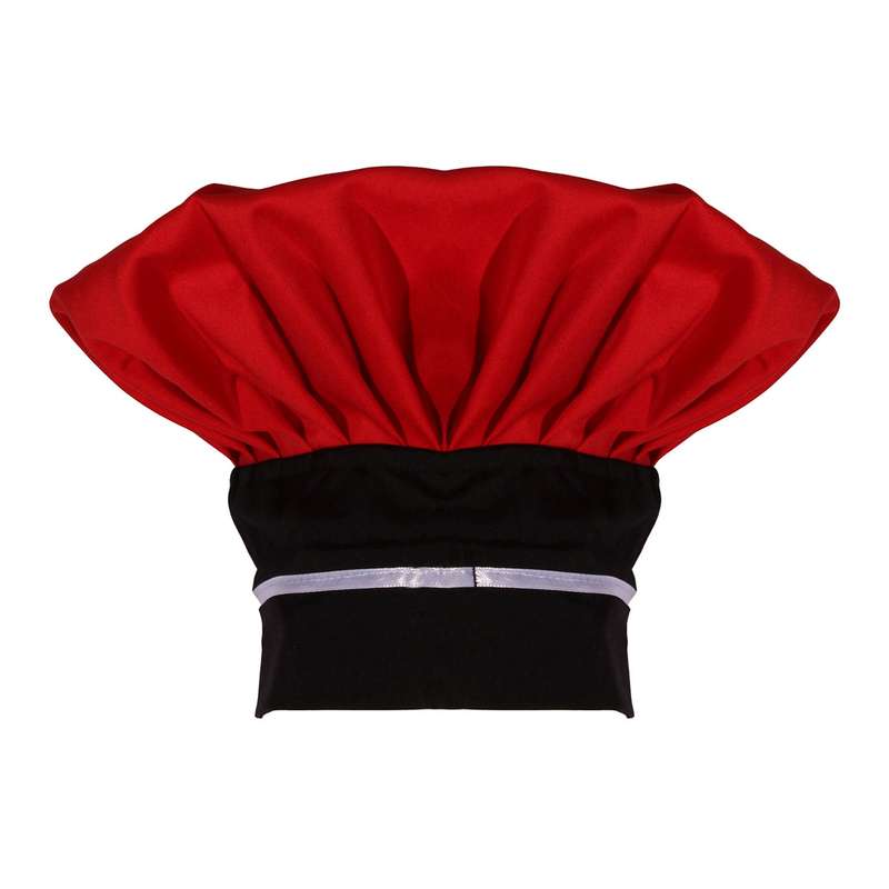 کلاه سر آشپز کد 05 رنگ قرمز