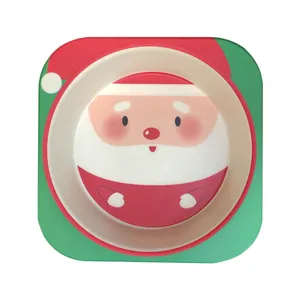 ظرف غذای کودک مدل Santa clause