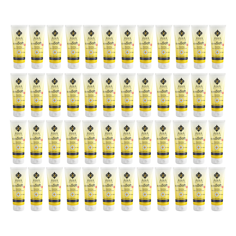 کرم مرطوب کننده آدرا مدل Chamomile حجم 75 میلی لیتر مجموعه 48 عددی