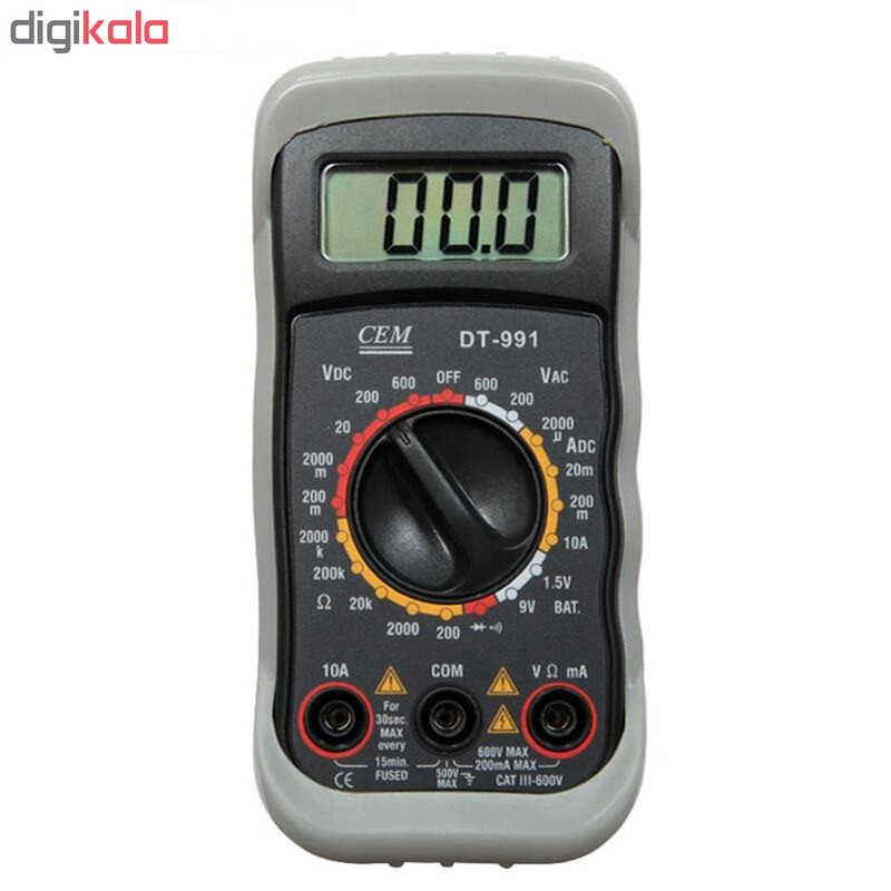 مولتی متر دیجیتال سی ای ام مدل DT-991 مولتی متر دیجیتال سی ای ام مدل DT-991