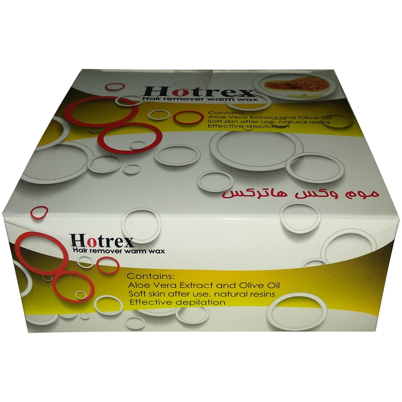 وکس موبر هاترکس مدل عسل وزن 20 گرم بسته 20 عددی