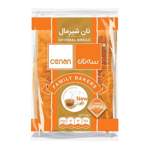 نان شیرمال سه نان مقدار 340 گرم