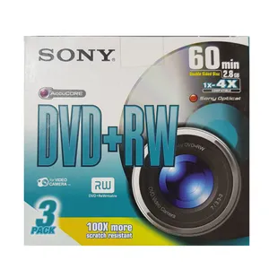 دی وی دی خام سونی مدل DOUBLE SIDED DISC بسته 3 عددی