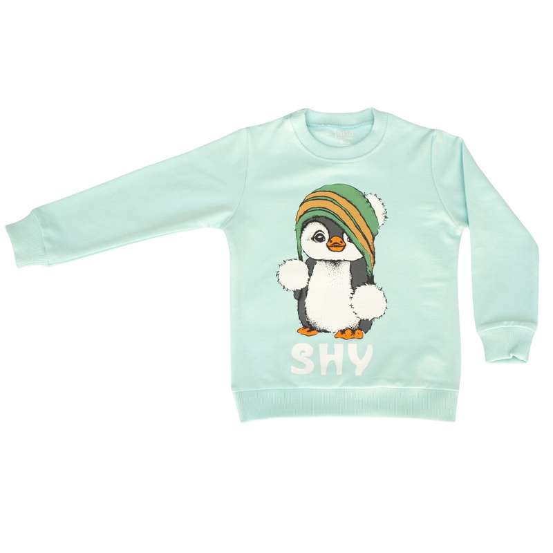 سویشرت دخترانه جانا مدل پنگوئن