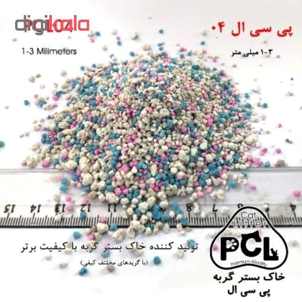 خاک بستر گربه پی سی ال مدل 04 حجم 6 لیتر