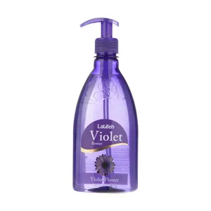 مایع دستشویی لطیفه مدل Violet Flower حجم 400 میلی لیتر