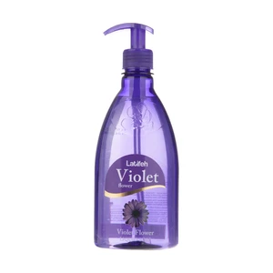 مایع دستشویی لطیفه مدل Violet Flower حجم 400 میلی لیتر