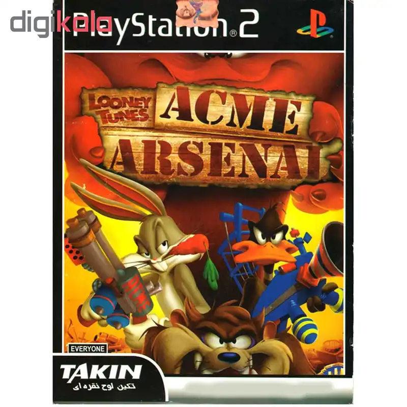 بازی LOONEY TUNES ACME ARSENAI مخصوص PS2