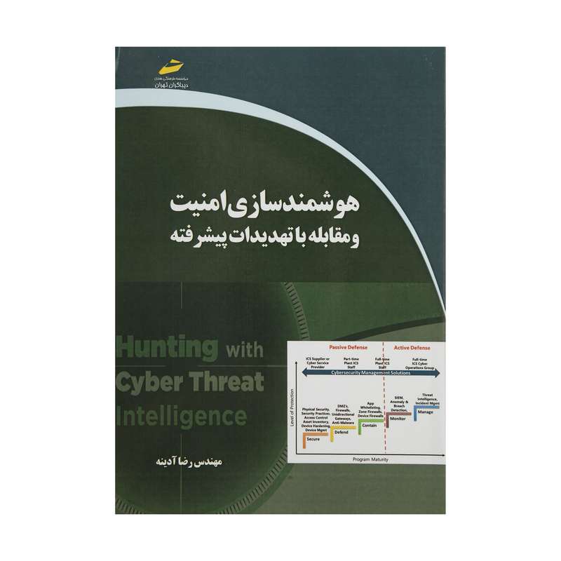 کتاب هوشمند سازی امنیت و مقابله با تهدیدات پیشرفته اثر مهندس رضا آدینه