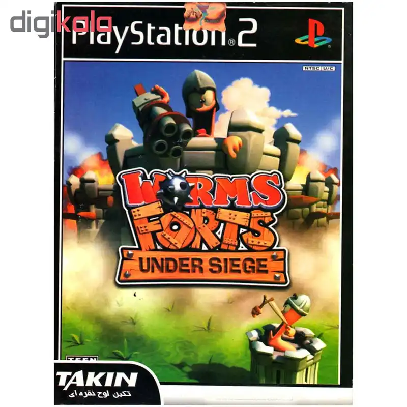 بازی WORMS FORTS UNDER SIEGE مخصوص PS2