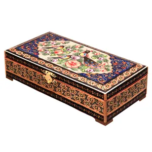 جعبه جواهرات خاتم کاری کد 14-70019