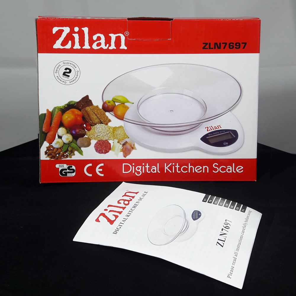 ترازو آشپزخانه زیلان مدل ZLN7697