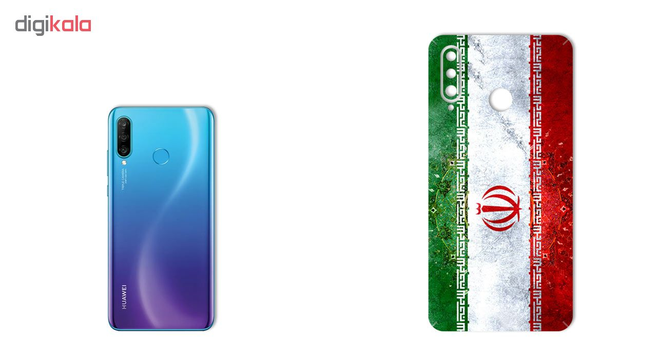 برچسب پوششی ماهوت مدل IRAN-Flag مناسب برای گوشی موبایل هوآوی P30 Lite