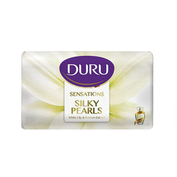 صابون شستشو دورو مدل SILKY PEARLS تحت لیسانس وزن 90 گرم بسته 6 عددی