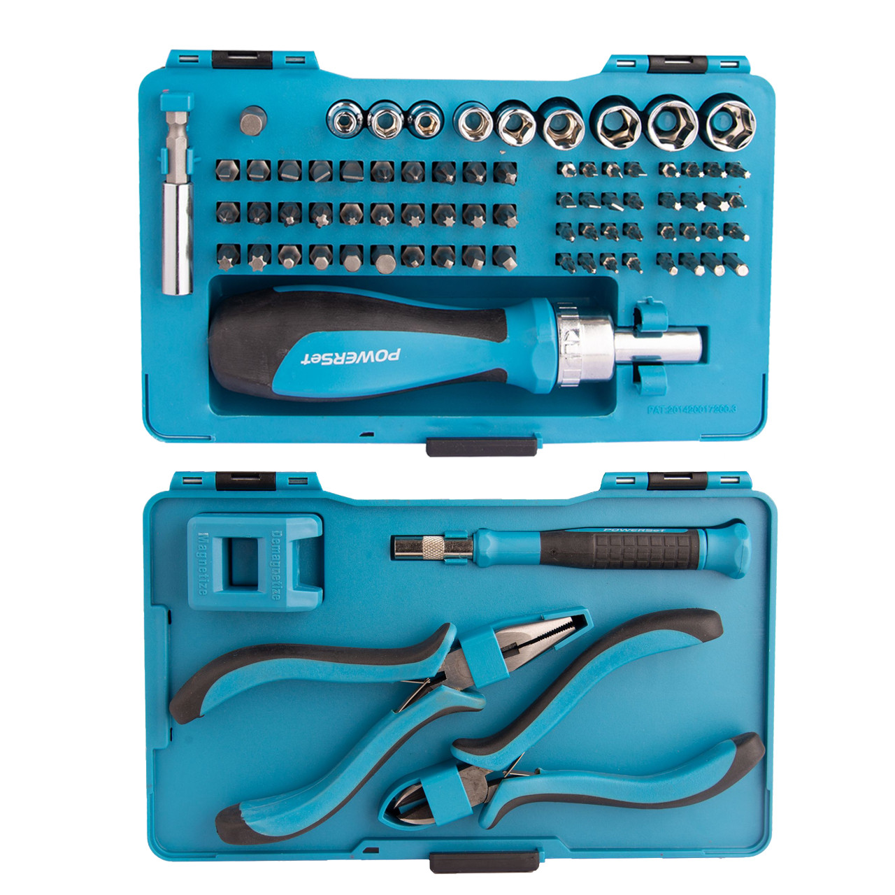 مجموعه 79 عددی سری پیچ گوشتی و آچار پاورست مدل TH1079 مجموعه 79 عددی سری پیچ گوشتی و آچار پاورست مدل TH1079