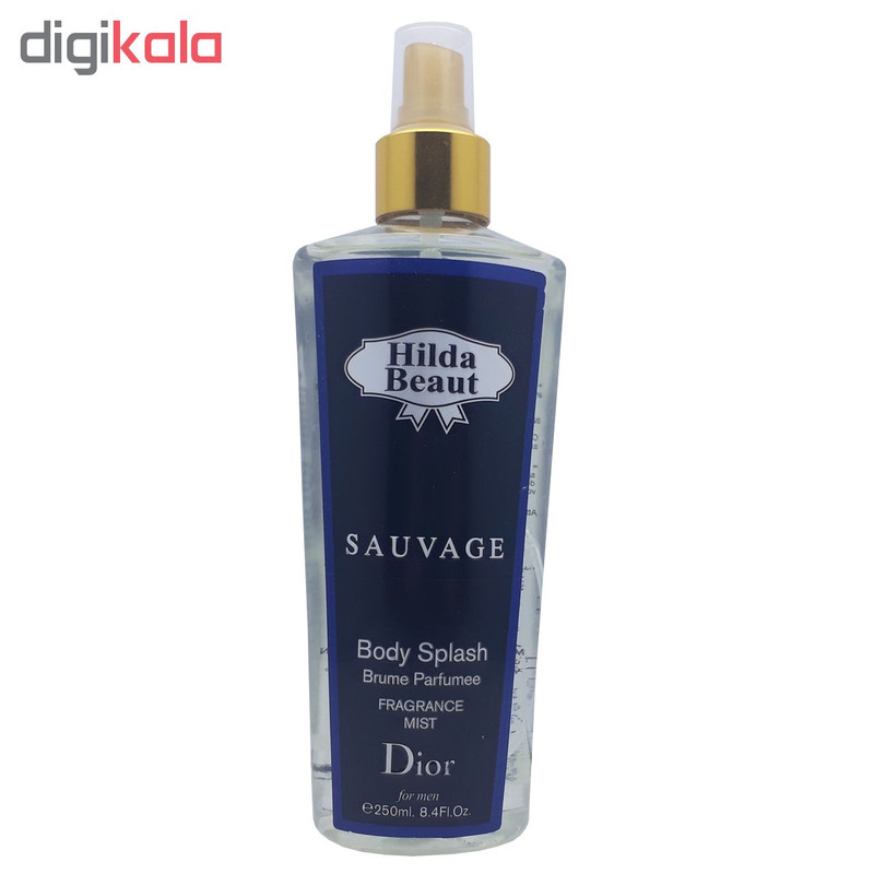 بادی اسپلش مردانه هیلدابیوت مدل SAUVAGE حجم 250 میلی لیتر بادی اسپلش مردانه هیلدابیوت مدل SAUVAGE حجم 250 میلی لیتر