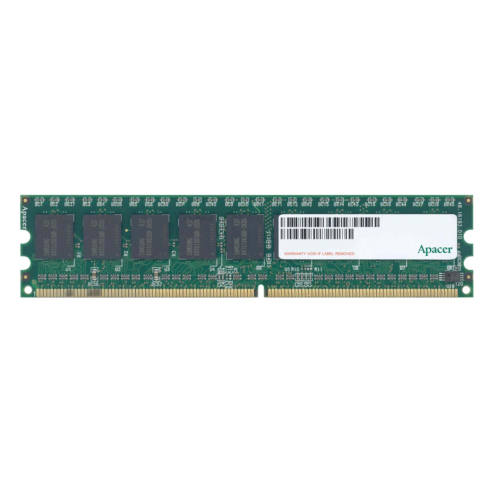 رم دسکتاپ DDR2 تک کاناله 800 مگاهرتز CL5 اپیسر مدل UNB ظرفیت 1 گیگابایت