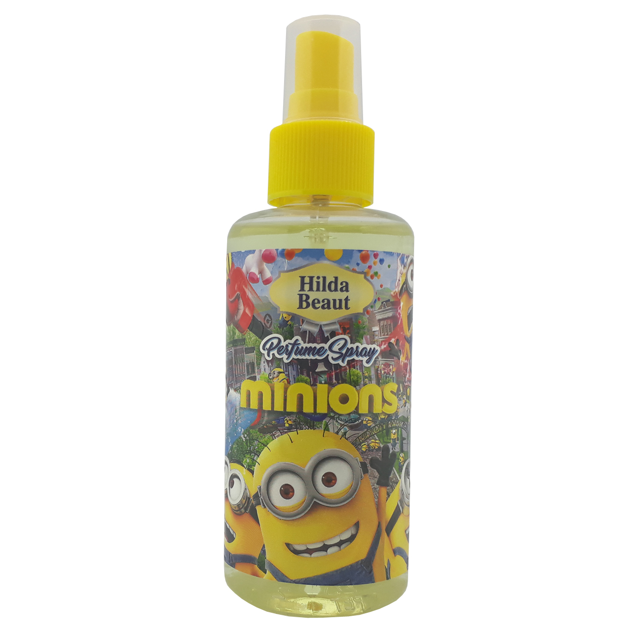 بادی اسپلش کودک هیلدابیوت مدل MINIONS حجم 150 میلی لیتر