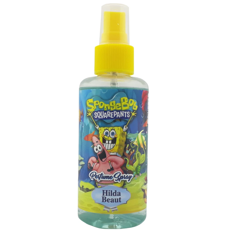 بادی اسپلش کودک هیلدابیوت مدل SPONGEBOB حجم 150 میلی لیتر