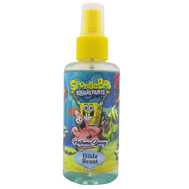 بادی اسپلش کودک هیلدابیوت مدل SPONGEBOB حجم 150 میلی لیتر