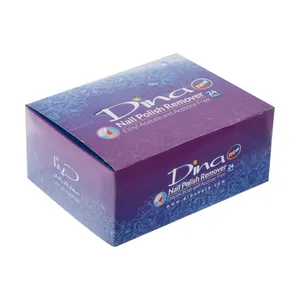 Dina Flower Polish Remover Pad 24Pcs s30