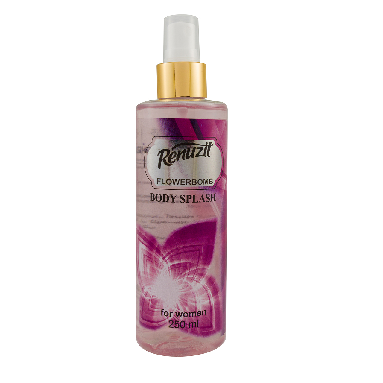 بادی اسپلش زنانه رینو زیت مدل Flowerbomb حجم 250 میلی لیتر