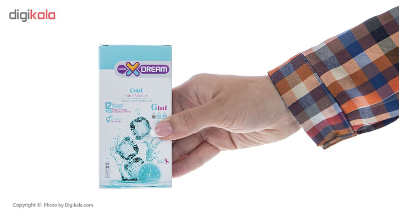 کاندوم ایکس دریم مدل Cold بسته 12 عددی