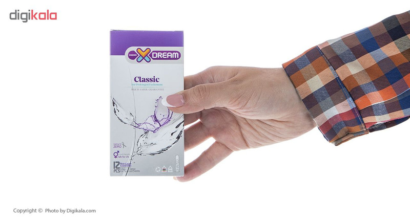 کاندوم ایکس دریم مدل Classic بسته 12 عددی