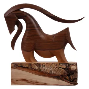 مجسمه طرح بز کوهی کد sowag-wa-040