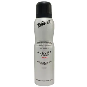اسپری خوشبو کننده بدن مردانه رینو زیت مدل ALLURE HOMME حجم 150 میلی لیتر