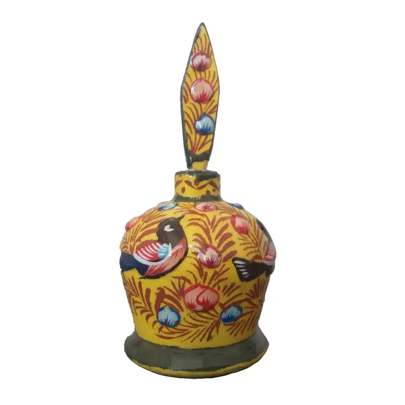 سرمه دان چوبی مدل گل و مرغ Y