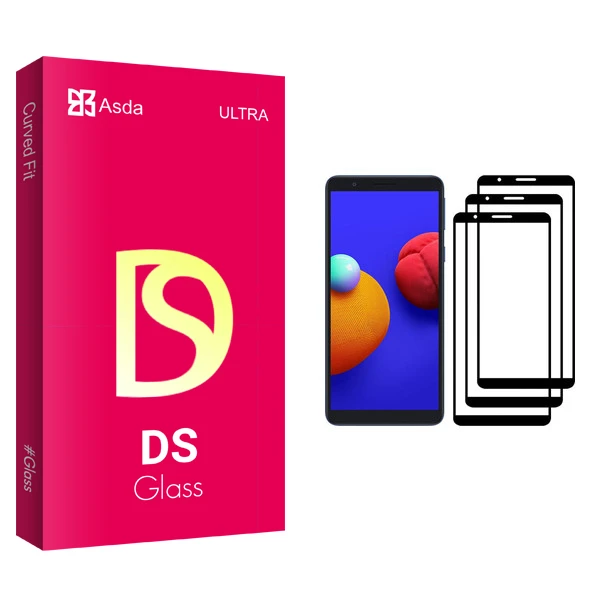 محافظ صفحه نمایش آسدا مدل DS glass مناسب برای گوشی موبایل سامسونگ Galaxy A01 Core بسته سه عددی