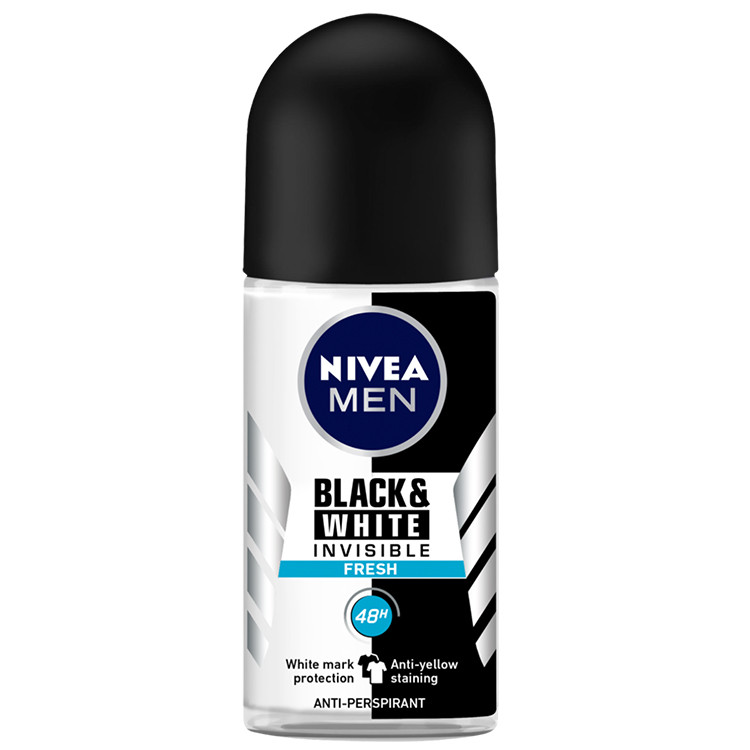 Nivea Black & White Invisible Ultimate Impact Roll-on антиперспирант. Нивея дезодорант женский черное. Nivea men 50 ml Stick.