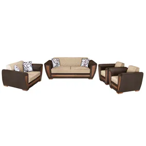 مبل راحتی هفت نفره چشمه نور کد MA-307.BR-BR-N
