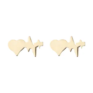 گوشواره طلا 18 عیار زنانه میو گلد مدل EG170
