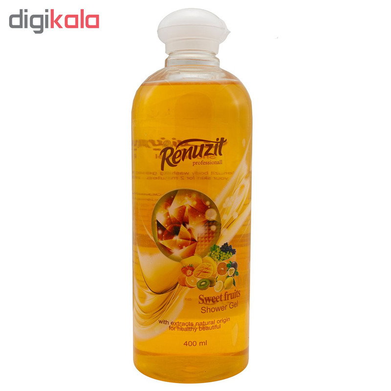 ژل شستشو رینو زیت مدل Sweet Fruits حجم 400 میلی لیتر
