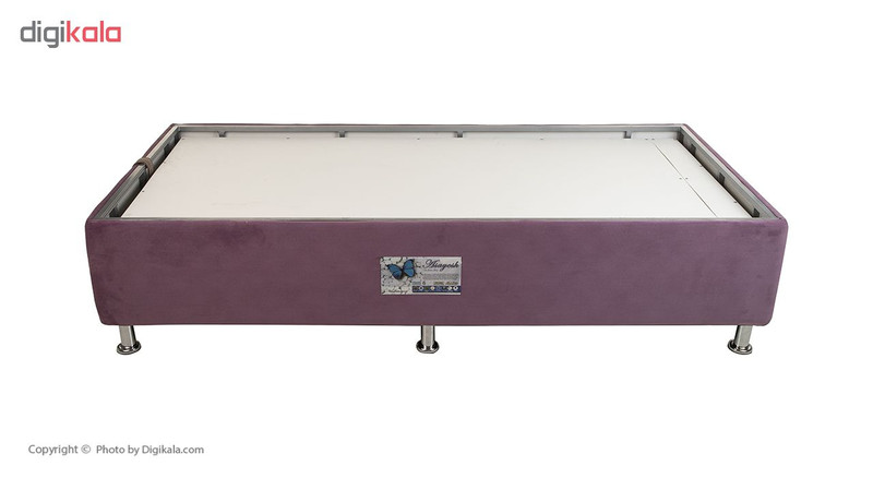 تخت خواب یک نفره آسایش باکس مدل AKA83 سایز 200 × 90 سانتی متر