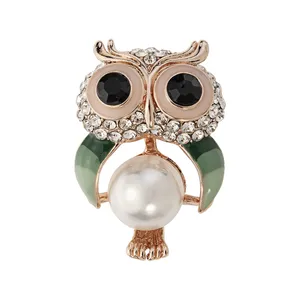 گل سینه مون لایت طرح جغد کد G2006