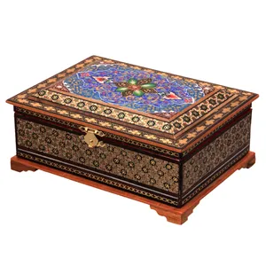 جعبه جواهرات خاتم کاری کد 12-70153