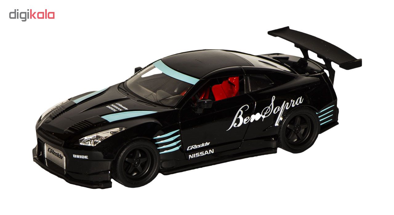 ماشین بازی جادا مدل 2009 Nissan GT-R R35 Ben Sopra