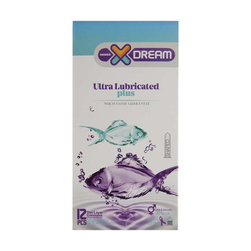 کاندوم ایکس دریم مدل Ultra Lubricated بسته 12 عددی کاندوم ایکس دریم مدل Ultra Lubricated بسته 12 عددی