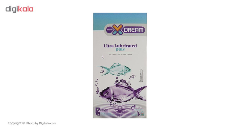 کاندوم ایکس دریم مدل Ultra Lubricated بسته 12 عددی کاندوم ایکس دریم مدل Ultra Lubricated بسته 12 عددی