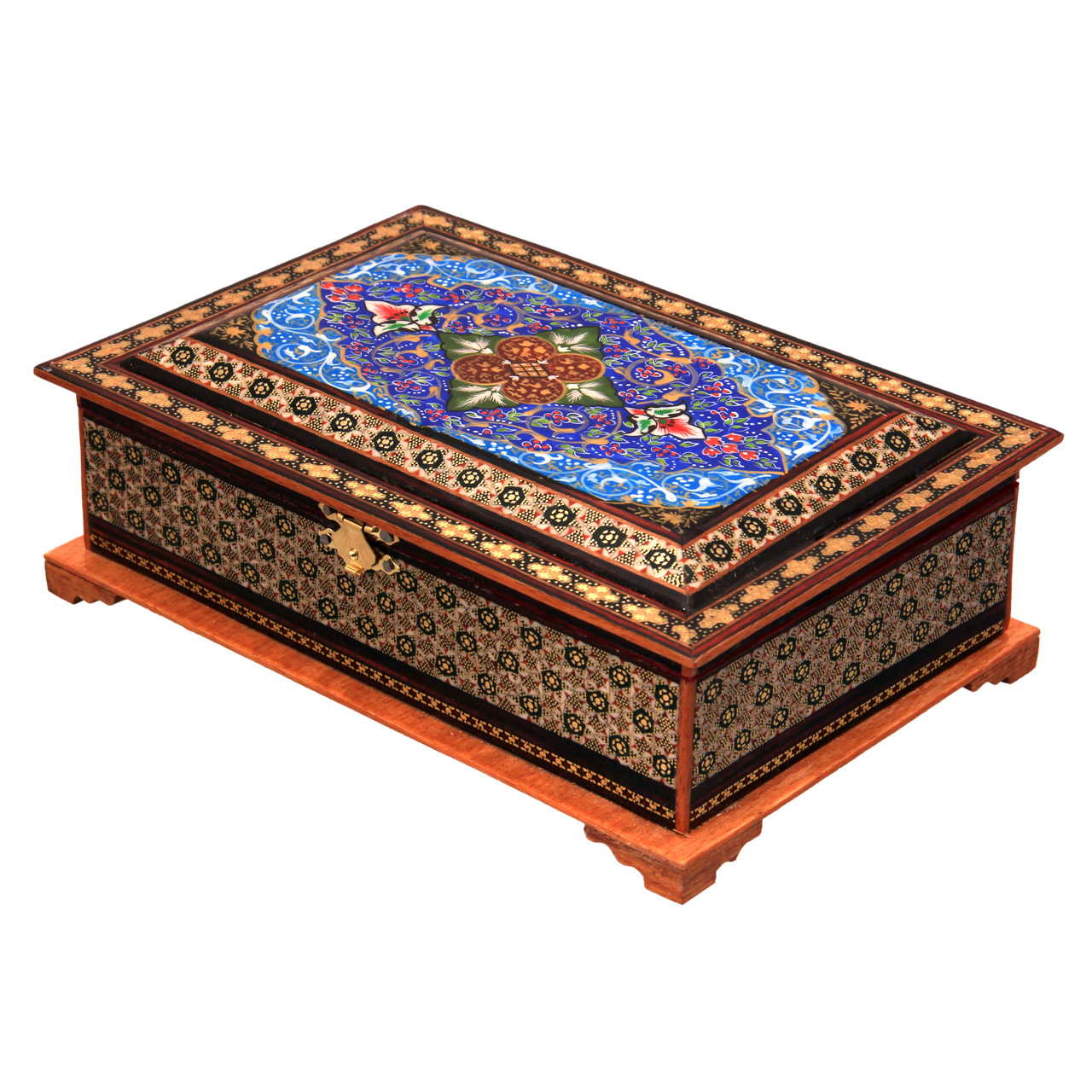 جعبه جواهرات خاتم کاری کد 2-70219