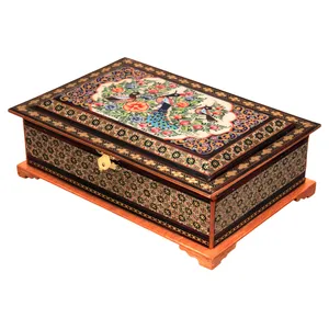 جعبه جواهرات خاتم کاری کد 3-70219