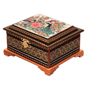 جعبه جواهرات خاتم کاری کد 1-70220