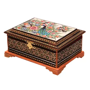 جعبه جواهرات خاتم کاری کد 1-70221