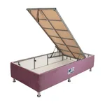تخت خواب یک نفره آسایش باکس مدل AKA123 سایز 200 × 120 سانتی متر