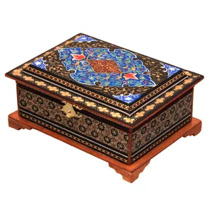 جعبه جواهرات خاتم کاری کد 2-70221