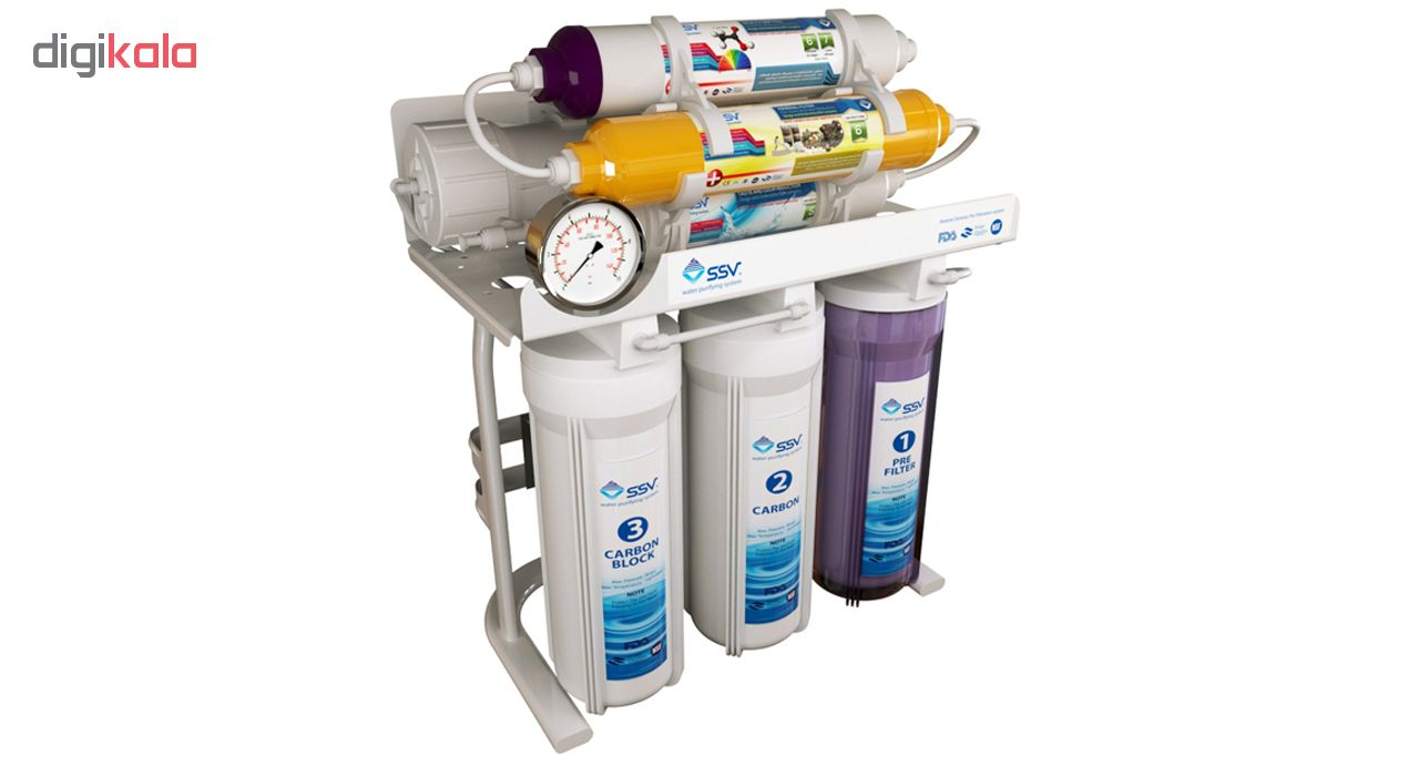 تصفیه کننده آب اس اس وی مدل MaxTec X700 به همراه فیلتر دستگاه تصفیه کننده آب بسته 3 عددی
