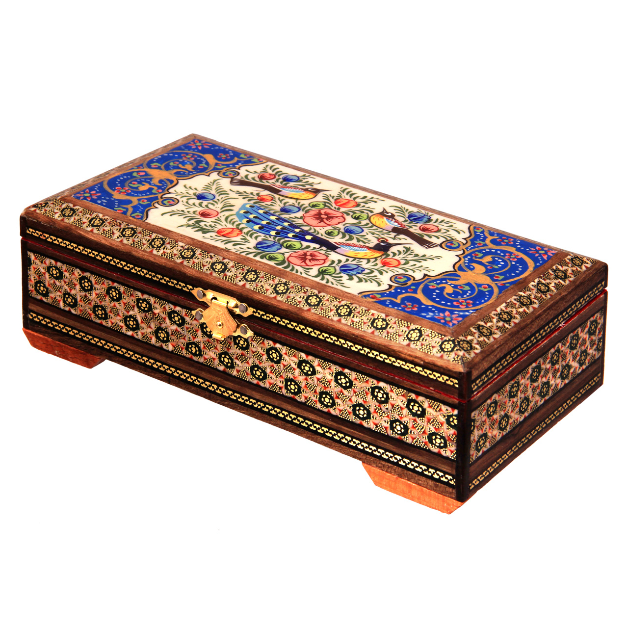 جعبه جواهرات خاتم کاری کد 1-70223